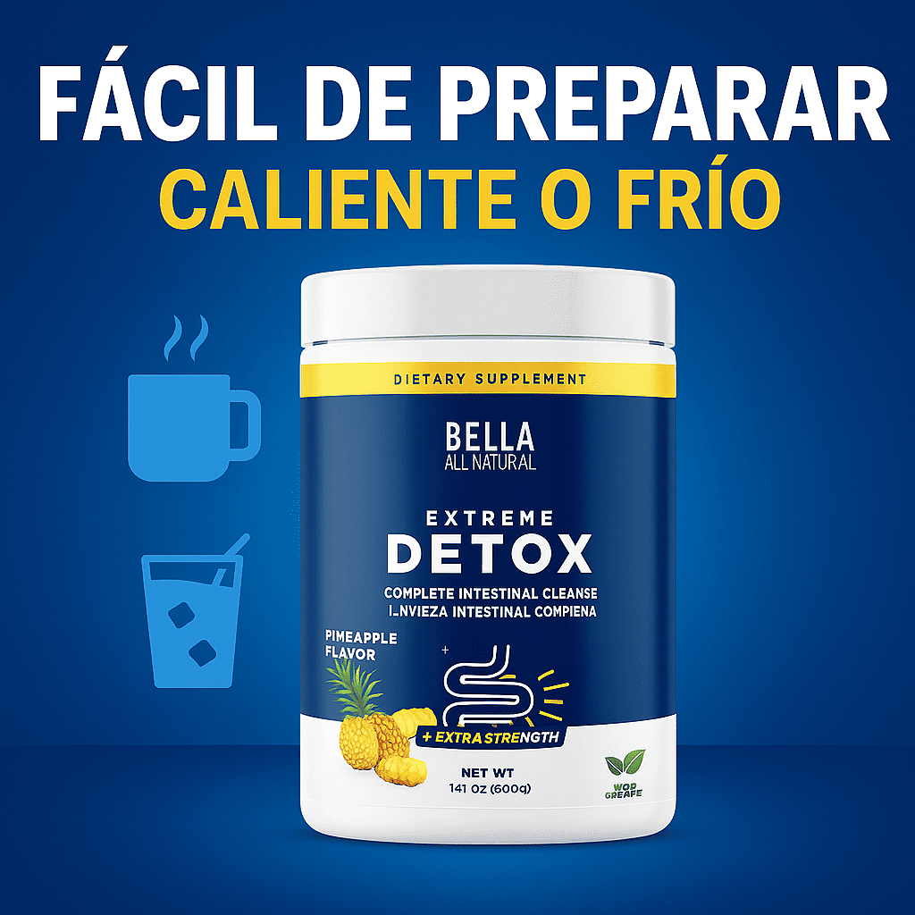 BELLA ALL NATURAL EXTREME DETOX POWDER